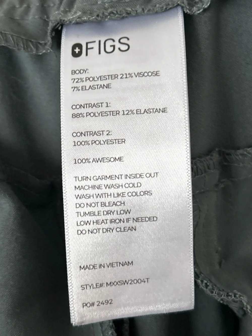 Figs Tansen Jogger Scrub Pants Men’s Medium Tall